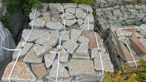 Плитняк гранитный галтованный купить в Осе