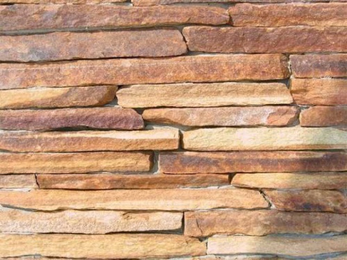 Горбушка златолит золотистый для облицовки купить в Осе