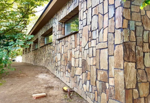 Плитняк кора дерева для цоколя, отмостки купить в Осе