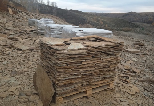 Плитняк кора дерева для цоколя, отмостки купить в Осе