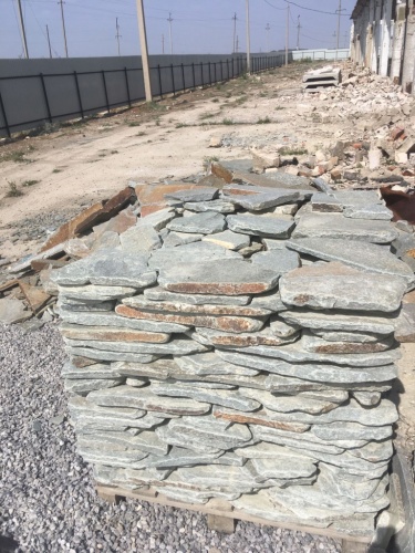 Златолит серебристый галтованный для цоколя купить в Осе