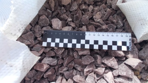 Лемезит декоративный щебень