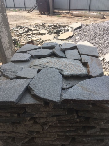 Златолит серебристый галтованный для цоколя купить в Осе