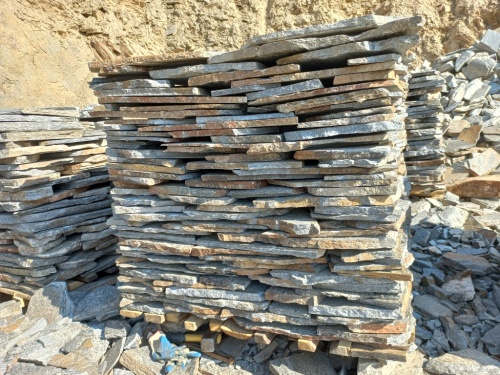 Плитняк серицит облицовочный 10-20мм купить в Осе